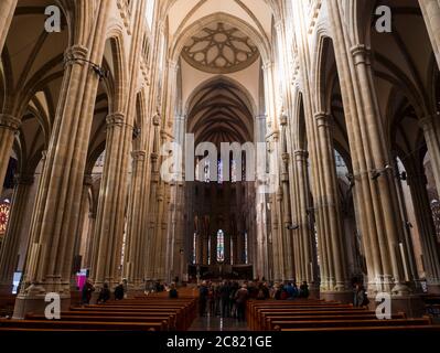 Catedral de María Inmaculada (Catedral Nueva). Vitoria. Álava. País Vasco. España Stockfoto