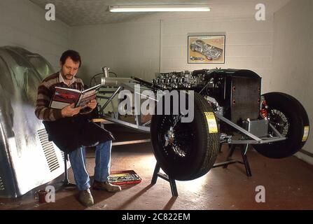 Proteus C Typ Jaguar Fabrik in Bolton Lancashire 1986 Stockfoto