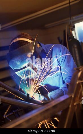 Proteus C Typ Jaguar Fabrik in Bolton Lancashire 1986 Stockfoto