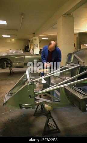 Proteus C Typ Jaguar Fabrik in Bolton Lancashire 1986 Stockfoto