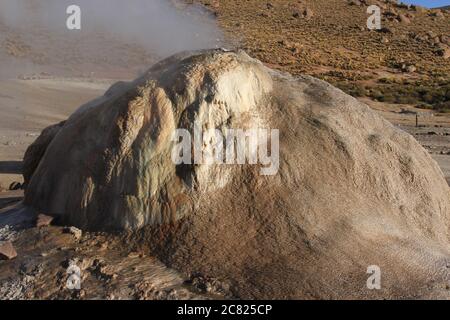 El Tatio Geysir Feldlandschaften, Atacama, Chile Stockfoto