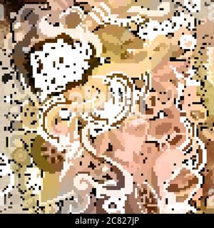 Cartoon niedliche Kritzeleien Elektroautos Illustration Stock Vektor