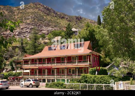 Das Inn at Castle Rock auf Tombstone Canyon Road in Old Bisbee AZ Stockfoto