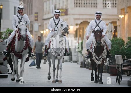 Hosemen in Souq Waqif, Doha, Katar Stockfoto