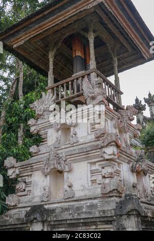 Ballen kulkul Tempel Pura Taman Ayun in Mengwi, Badung Regency, Bali, Indonesien Stockfoto