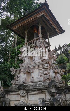 Ballen kulkul Tempel Pura Taman Ayun in Mengwi, Badung Regency, Bali, Indonesien Stockfoto