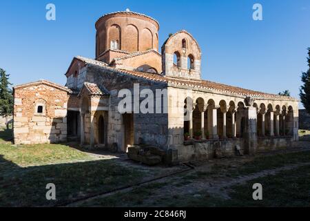 Apollonia, oder Apoloni, Fier Region, Albanien. Dreizehnten Jahrhundert Kloster und Kirche St. Mary oder Shen Meri. Stockfoto