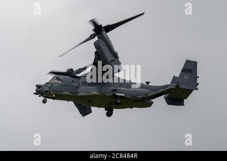 US Air Force CV-22 Osprey Tilt Rotor Aircraft Stockfoto