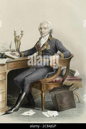 HUGUES-BERNARD MARET (1763-1839) französischer Staatsmann und Diplomat Stockfoto