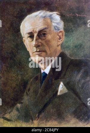 MAURICE RAVEL (1875-1937) französischer Komponist um 1930 Stockfoto