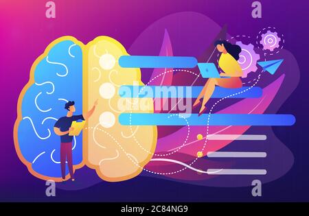 Vektordarstellung Planungskonzept. Stock Vektor