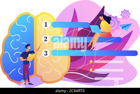 Vektordarstellung Planungskonzept. Stock Vektor