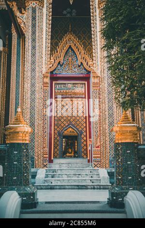 Wat Ratchabophit Sathitmahasimaram Tempel in Bangkok, Altstadt, Thailand Stockfoto