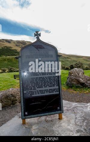 Lendalfoot Westlich Der Scotland Coast Line Stockfoto