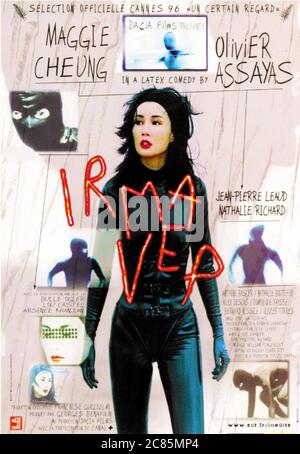 Irma VEP Jahr : 1996 - Frankreich Regie : Olivier Assayas Maggie Cheung Französisches Plakat Stockfoto