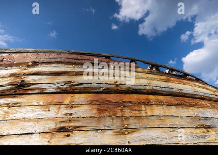 Verlassene Boote, Isle of Mull Stockfoto