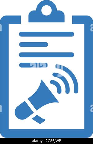 Drücken Sie das Freigabesymbol. Wunderschöne, sorgfältig gestaltete Ikone. Gut organisierte und editierbare Vektor für alle Verwendungen. Stock Vektor