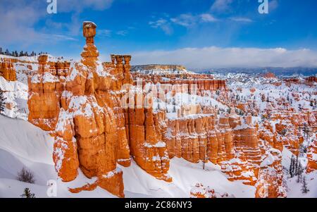 Thor's Hammer, Bryce Canyon National Park, Utah, USA. Stockfoto