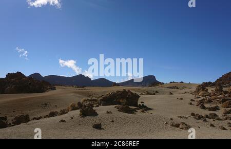 Malerische Aussicht auf die Landschaft gegen Himmel Stockfoto