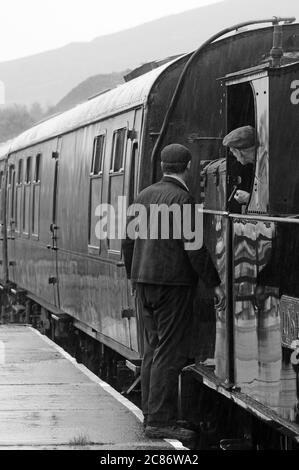 LNWR 1054 an der Furnace Sidings Station. Stockfoto