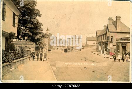 Lower Street, Stansted Mountfitchet, Stansted, Essex, England. Stockfoto