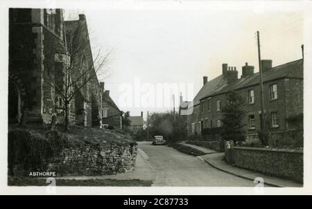 Das Dorf, Abthorpe, Towcester, Silverstone, Northamptonshire, England. Stockfoto