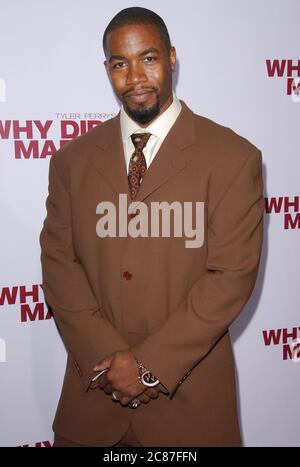 Michael Jai White bei der Weltpremiere von Tyler Perrys "Warum habe ich geheiratet?" Im Cinerama Dome, ArcLight Hollywood in Hollywood, CA. Die Veranstaltung fand am Donnerstag, 4. Oktober 2007 statt. Foto von: SBM / BildLux- Aktenzeichen # 34006-9880SBMPLX Stockfoto