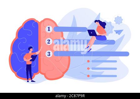 Vektordarstellung Planungskonzept. Stock Vektor