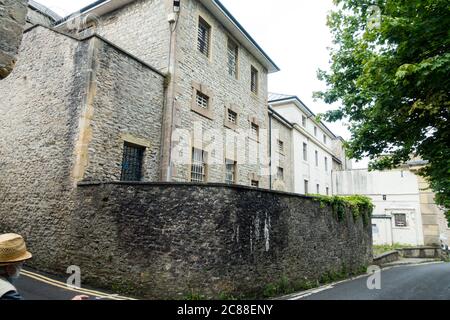 Shepton Mallet Prison, Shepton Mallet, Somerset, England, Großbritannien. Stockfoto