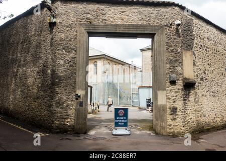 Shepton Mallet Prison, Shepton Mallet, Somerset, England, Großbritannien. Stockfoto