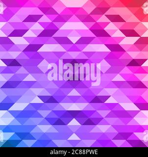 Quadratischer polygonaler Hintergrund. Vektor-Element für Ihre Kreativität Stock Vektor