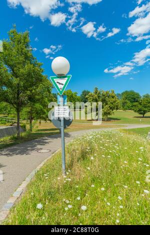 Rosensteinpark, Stadtbezirk Bad Cannstatt, Stadt Stuttgart, Baden-Württemberg, Süddeutschland, Mitteleuropa Stockfoto