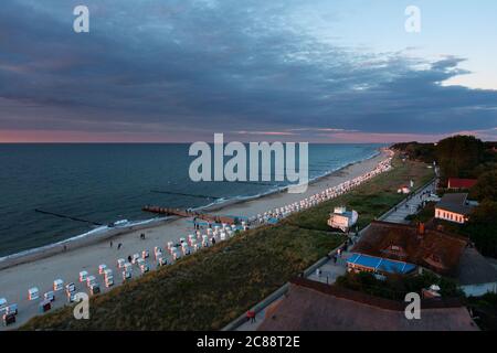 Kühlungsborn, ostseebad und Meer, mecklenburg-vorpommern, deutschland Stockfoto