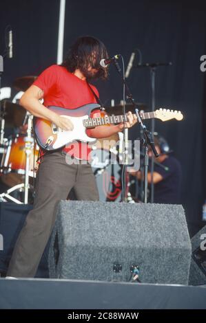 Biffy Clyro beim Reading Festival 2003, Reading, England, Großbritannien. Stockfoto