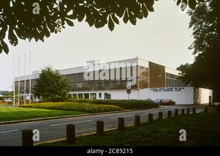 Das Sport Wales National Centre. Offiziell das National Sports Centre for Wales, Canolfan Chwaraeon Cymru genannt. Cardiff, Wales 1990 Stockfoto