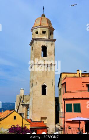 Blick auf cervo ligurischen Dorf in der Provinz imperia Italien Stockfoto