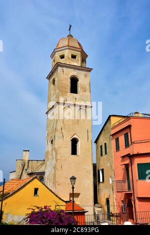 Blick auf cervo ligurischen Dorf in der Provinz imperia Italien Stockfoto