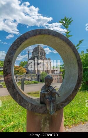 Mausoleum´s Pragfriedhof oder Pragfriedhof, Landeshauptstadt Stuttgart, Baden-Württemberg, Süddeutschland, Europa Stockfoto