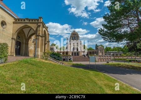 Mausoleum´s Pragfriedhof oder Pragfriedhof, Landeshauptstadt Stuttgart, Baden-Württemberg, Süddeutschland, Europa Stockfoto