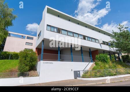 Wohnanlage Weissenhof Siedlung, Stuttgart, Baden-Württemberg, Süddeutschland, Mitteleuropa Stockfoto