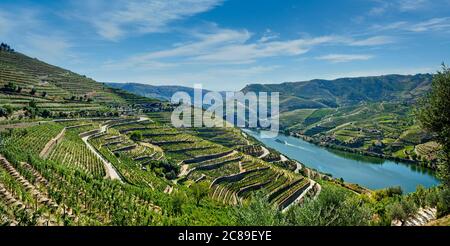 Peso da Régua, das Douro-Tal, Portugal Stockfoto