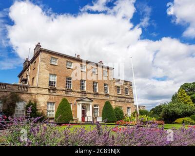 Knaresborough House ein spätes C18 Stadthaus jetzt stadtrat Büros in Knaresborough North Yorkshire England Stockfoto