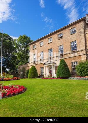 Knaresborough House ein spätes C18 Stadthaus jetzt stadtrat Büros in Knaresborough North Yorkshire England Stockfoto