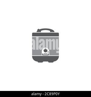 Reiskocher Symbol Vorlage Vektor Illustration Design Stock Vektor