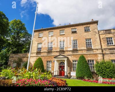 Knaresborough House ein spätes C18 Stadthaus jetzt stadtrat Büros in Knaresborough North Yorkshire England Stockfoto