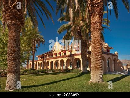 Kelso Depot am Mojave National Preserve, Kalifornien, USA Stockfoto