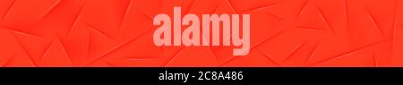 Abstraktes Banner in orange Farben Stock Vektor
