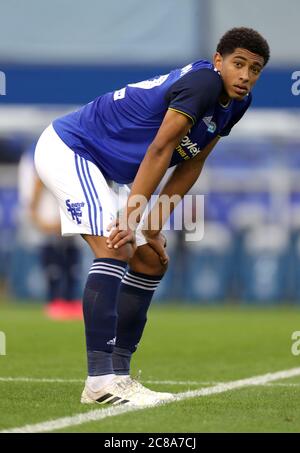 Jude Bellingham von Birmingham während des Sky Bet Championship-Spiels im St. Andrew's Trillion Trophy Stadium, Birmingham. Stockfoto