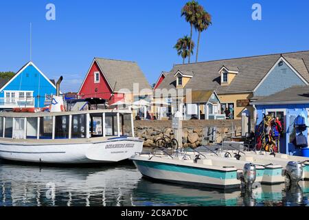 Oceanside Harbor Village, Stadt von Oceanside, Kalifornien, USA Stockfoto
