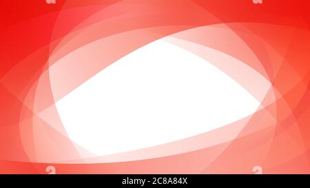 Abstrakter Hintergrund von sich überschneidenden gekrümmten Linien in roten Farben Stock Vektor